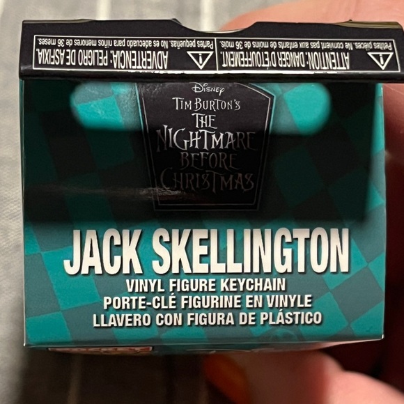 Funko Pop! Disney Jack Skellington pocket keychain Nightmare Before Christmas - Picture 4 of 5